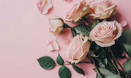 Beautiful flowers Valentine's Day. Romantic background with flowers for birthday, wedding. Spring background with flowersの素材