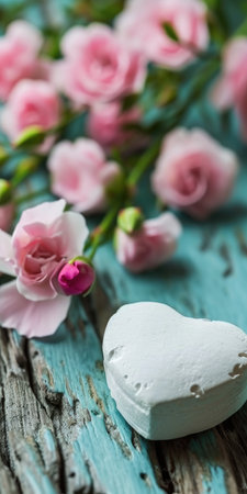 Beautiful flowers Valentine's Day. Romantic background with flowers for birthday, wedding. Spring background with flowersの素材