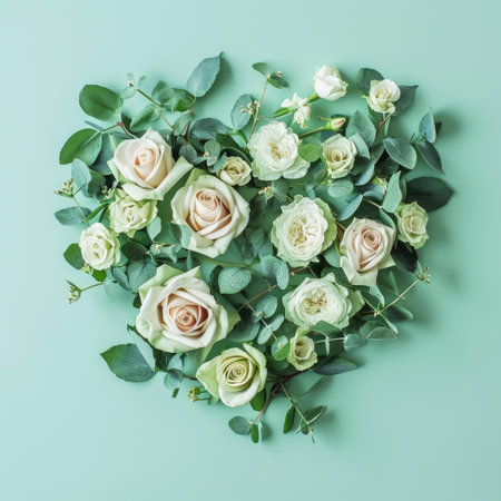Beautiful flowers Valentine's Day. Romantic background with flowers for birthday, wedding. Spring background with flowersの素材