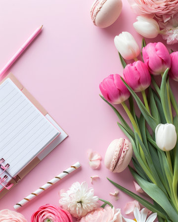 Beautiful flowers Valentine's Day. Romantic background with flowers for birthday, wedding. Spring background with flowersの素材