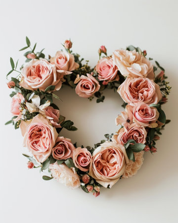 Beautiful flowers Valentine's Day. Romantic background with flowers for birthday, wedding. Spring background with flowersの素材