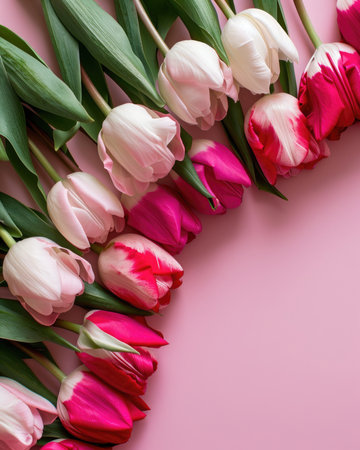 Beautiful flowers Valentine's Day. Romantic background with flowers for birthday, wedding. Spring background with flowersの素材