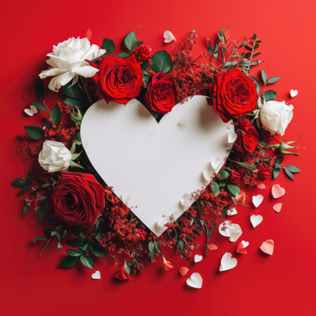 Beautiful flowers Valentine's Day. Romantic background with flowers for birthday, wedding. Spring background with flowersの素材