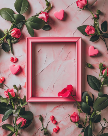 Beautiful flowers Valentine's Day. Romantic background with flowers for birthday, wedding. Spring background with flowersの素材