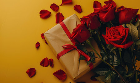 Beautiful flowers Valentine's Day. Romantic background with flowers for birthday, wedding. Spring background with flowersの素材