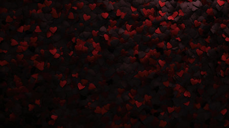 Romantic background for Valentine's Dayの素材