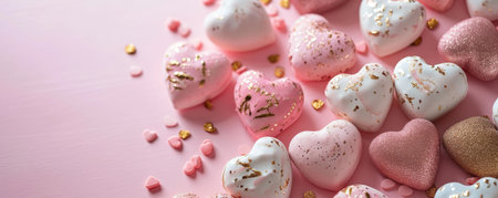 Romantic background for Valentine's Dayの素材