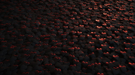 Romantic background for Valentine's Dayの素材