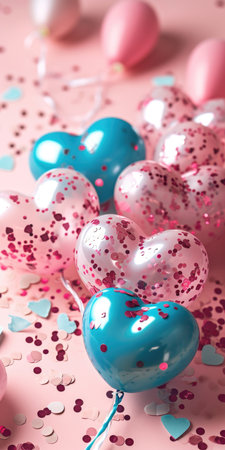 Romantic background for Valentine's Dayの素材