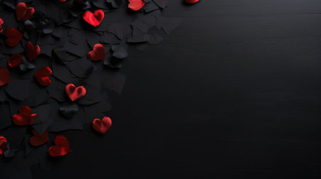 Romantic background for Valentine's Dayの素材