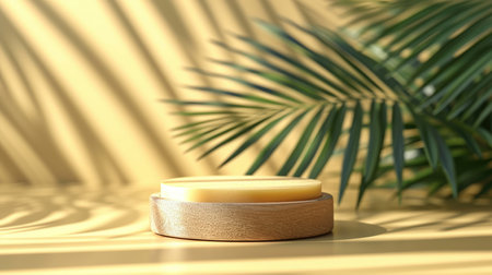 Podium in the background. Studio podium for product advertising. Stage stand. Blank podium. Display platformの素材