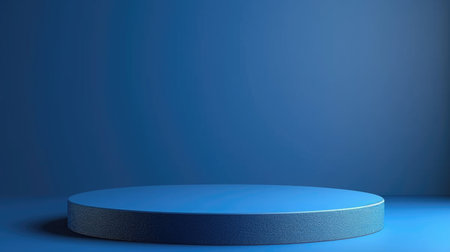 Podium in the background. Studio podium for product advertising. Stage stand. Blank podium. Display platformの素材