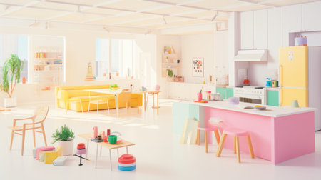 Beautiful stylish modern interior designの素材