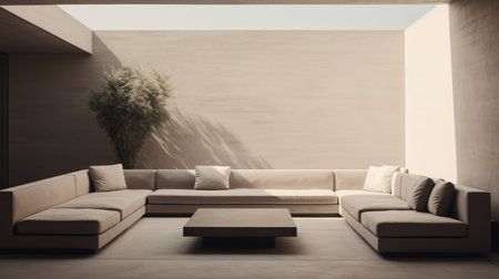 Sofa in room interior designの素材