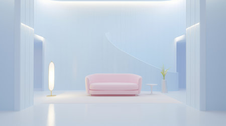 Sofa in room interior designの素材