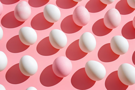 Easter eggs backgroundの素材