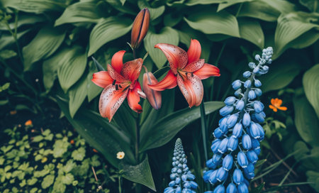 flowers backgroundの素材