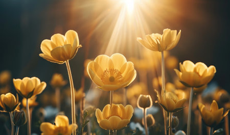 flowers backgroundの素材