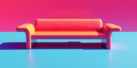 Sofa. Interior of modern sofa minimal designの素材