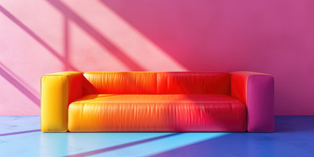 Sofa. Interior of modern sofa minimal designの素材