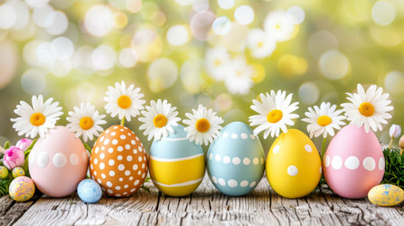 easter holiday backgroundの素材