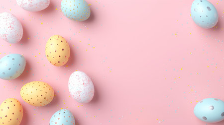 easter holiday backgroundの素材