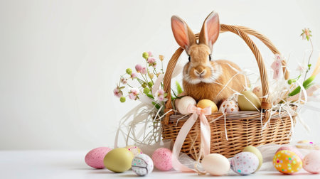 easter holiday backgroundの素材