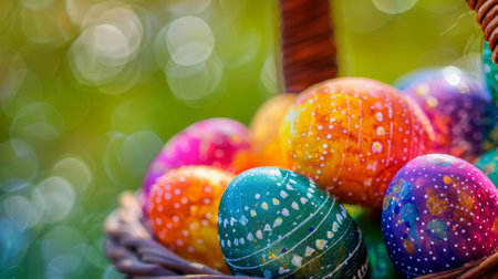easter holiday backgroundの素材