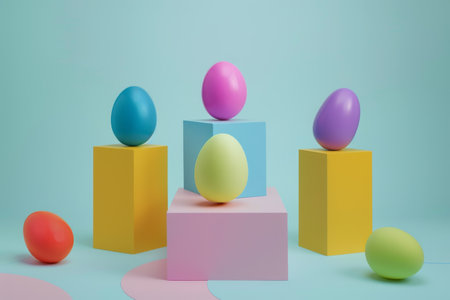 easter holiday backgroundの素材