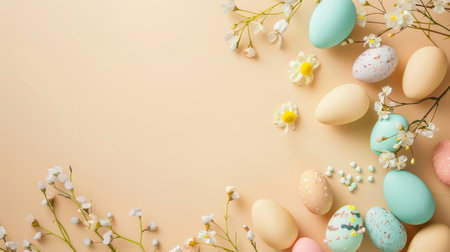 easter holiday backgroundの素材