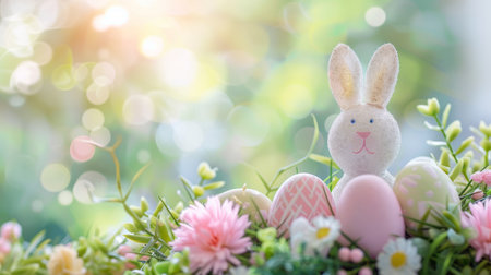 easter holiday backgroundの素材