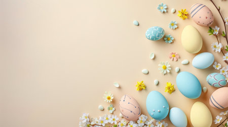 easter holiday backgroundの素材