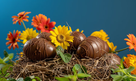 easter holiday backgroundの素材