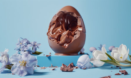 easter holiday backgroundの素材