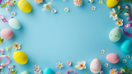 easter holiday backgroundの素材