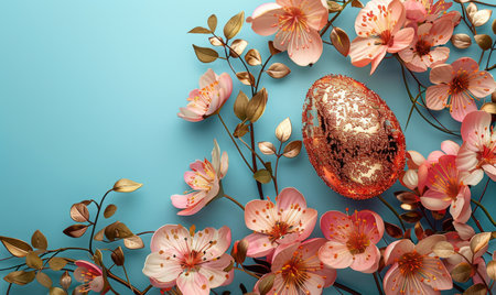 easter holiday backgroundの素材