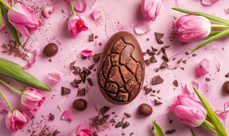 easter holiday backgroundの素材
