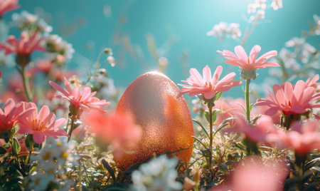 easter holiday backgroundの素材