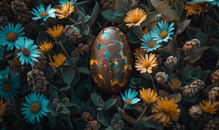 easter holiday backgroundの素材