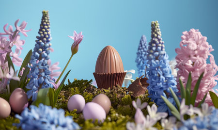 easter holiday backgroundの素材