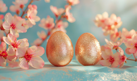 easter holiday backgroundの素材