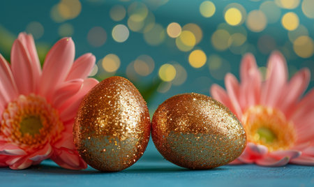 easter holiday backgroundの素材