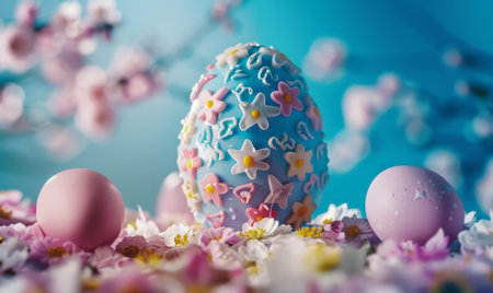 easter holiday backgroundの素材