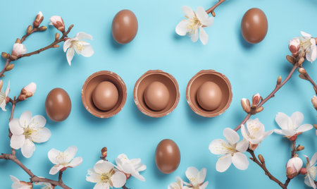 easter holiday backgroundの素材
