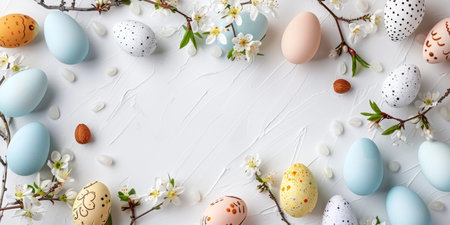 easter holiday backgroundの素材