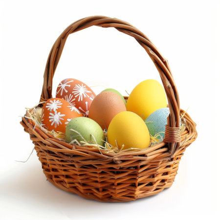 easter holiday backgroundの素材