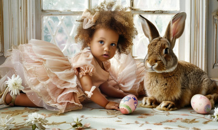 easter holiday backgroundの素材
