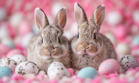 easter holiday backgroundの素材