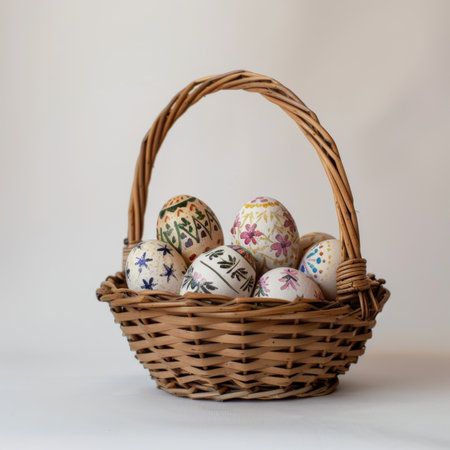 easter holiday backgroundの素材