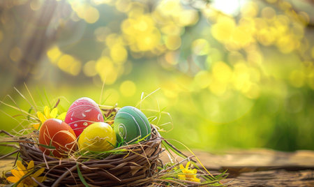 easter holiday backgroundの素材